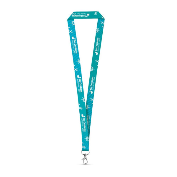 BRIGHTON. Sublimatie lanyard van polyester
