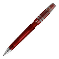 Transparant / Donker Rood