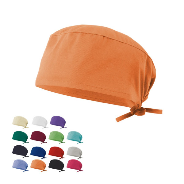 VL ENLIL. Sanitaire keperstof muts (190g/m²), van katoen (35%) en polyester (65%)
