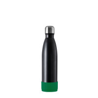 zwart, zilver, groen