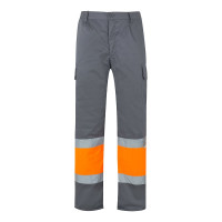 grijs, oranje