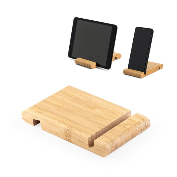 HABER. Bamboe mobiele telefoonhouder