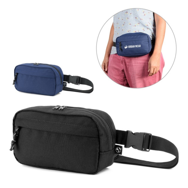 MYKONOS. Heuptas van 600D gerecycled polyester en voering van 210D gerecycled polyester