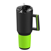 lichtgroen, zwart