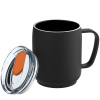 zwart, oranje, transparant