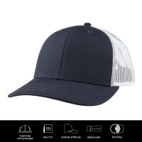 Navy/Wit