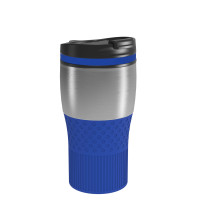 blauw, zilver