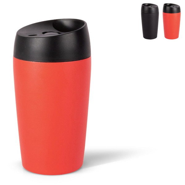 Sagaform Loke dubbelwandige mok met rubberen Coating 240ml