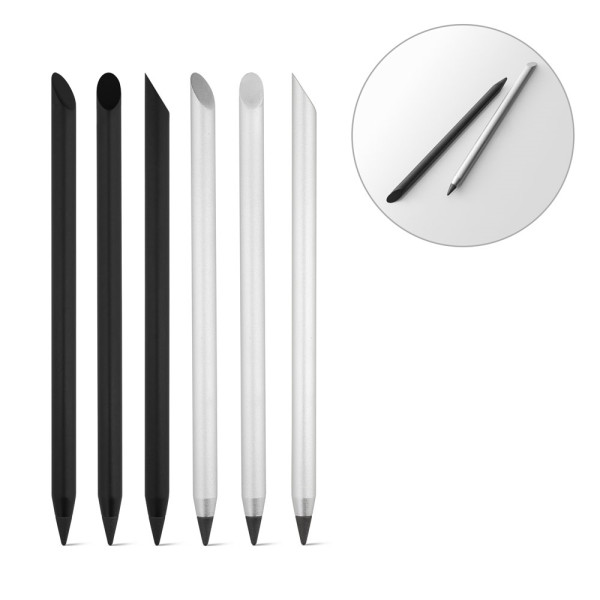 MONET. Gerecycled aluminium behuizing (100% rAL) inktloze pen