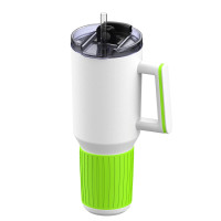 lichtgroen, wit