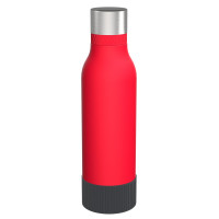 donkergrijs, rood