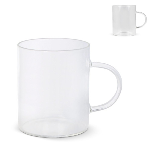 Koffieglas met handvat Vardez 180 ml