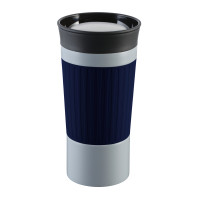 donkerblauw, grijs