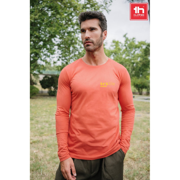 THC BUCHAREST. T-shirt met lange mouwen voor mannen