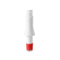 WHITE / RED