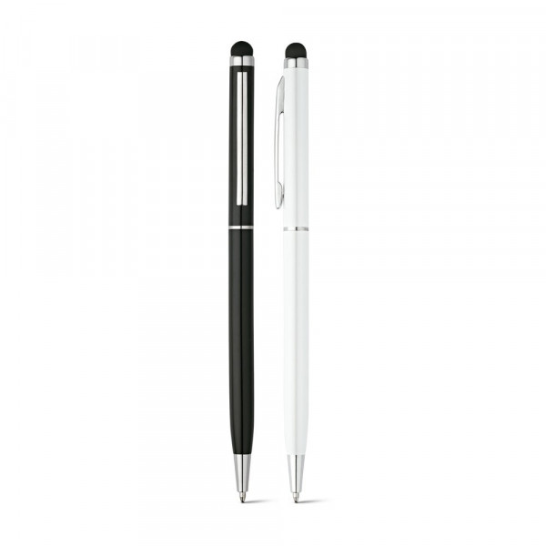 ZOE BK. balpen met touch tip van aluminium