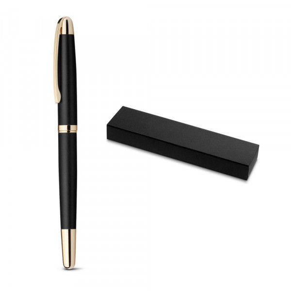 EZEKIEL ROLLER. Metalen roller met gouden accenten