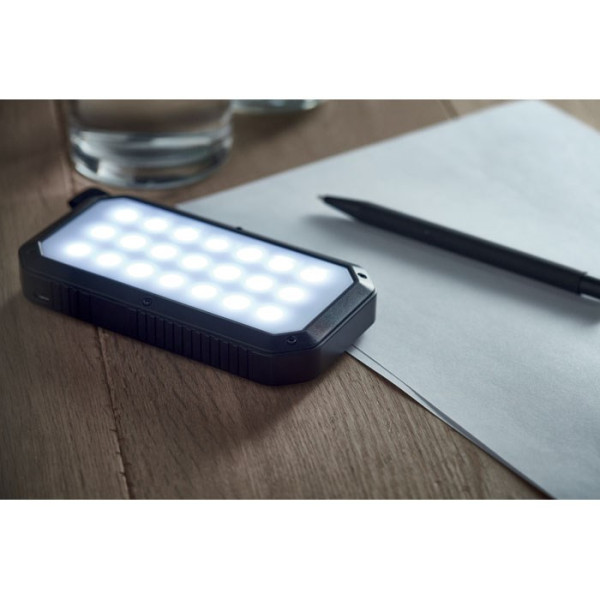 POWEREIGHT - solar-oplader 8000 mAh