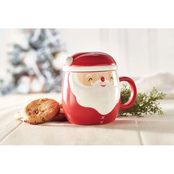 SANTA - Keramische mok 370 ml