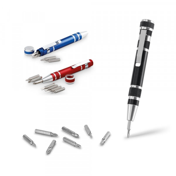 TOOLPEN. Schroevendraaierset in penvorm