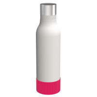 magenta, zilver, wit