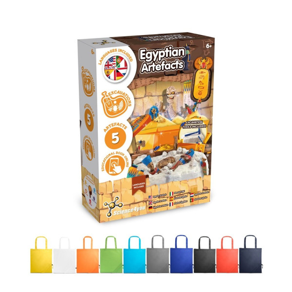 Ancient Egypt Excavation Kit V. Educatief spel geleverd met een opvouwbaar 190T geschenkzakje
