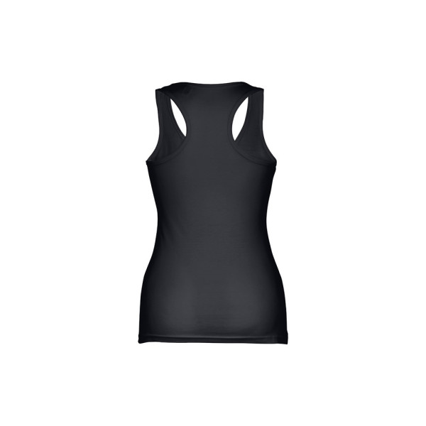 THC TIRANA. Katoenen dames-T-shirt zonder mouwen