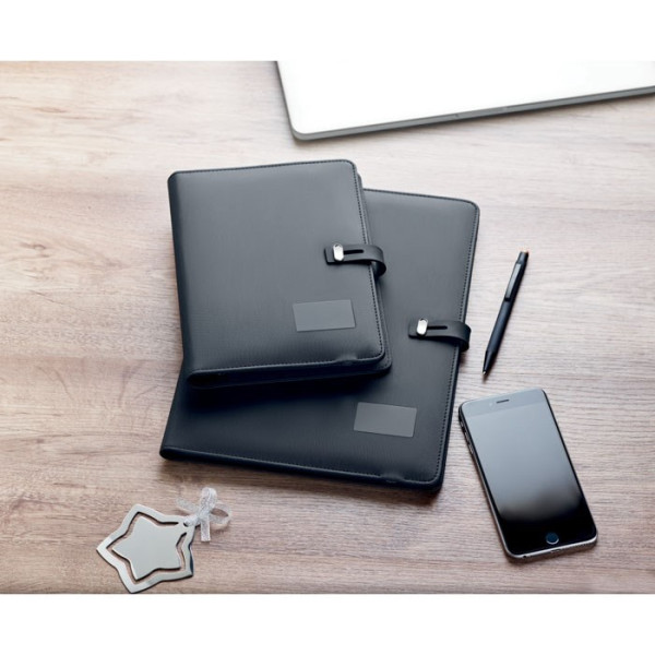 SMARTFOLDER - A4 schrijfmap/draadloze oplader
