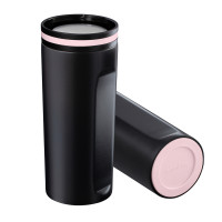lichtmagenta, roze, zwart, zilver, wit
