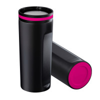 magenta, zwart, zilver, wit
