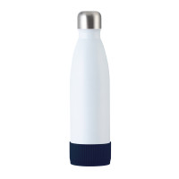 donkerblauw, wit