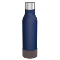 bruin, donkerblauw