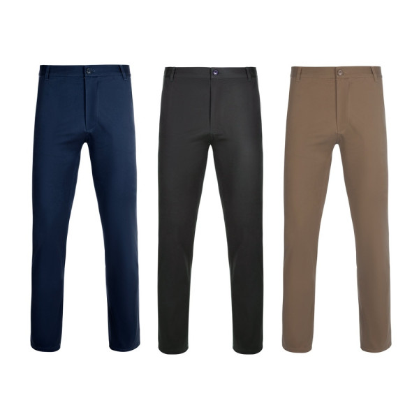 VL VISHNU. Uniseks stretch chinobroek (260g/m²) van katoen (98%) en elastaan (2%)