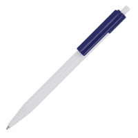 Wit / Donker Blauw