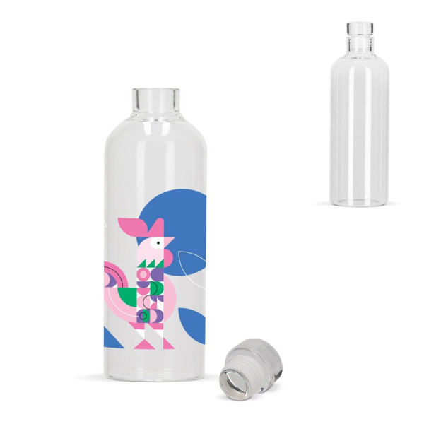 Glazen fles 750ml