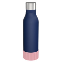 lichtmagenta, roze, donkerblauw