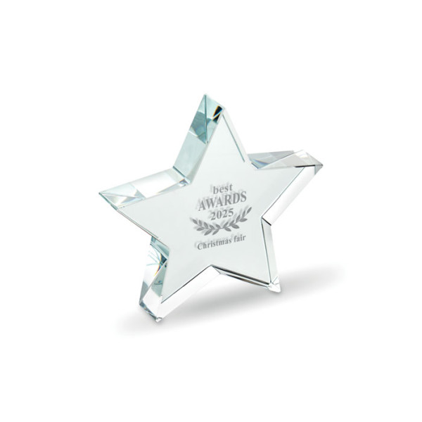 STARWARD - Glazen ster award