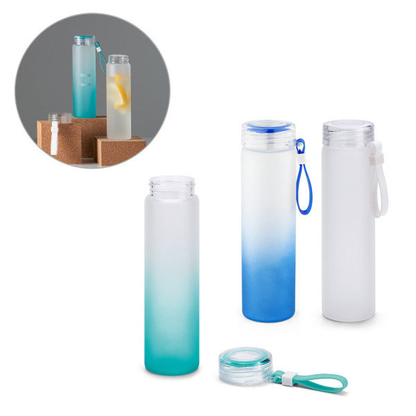 WILLIAMS. Fles van borosilicaatglas en dop van AS 470 ml
