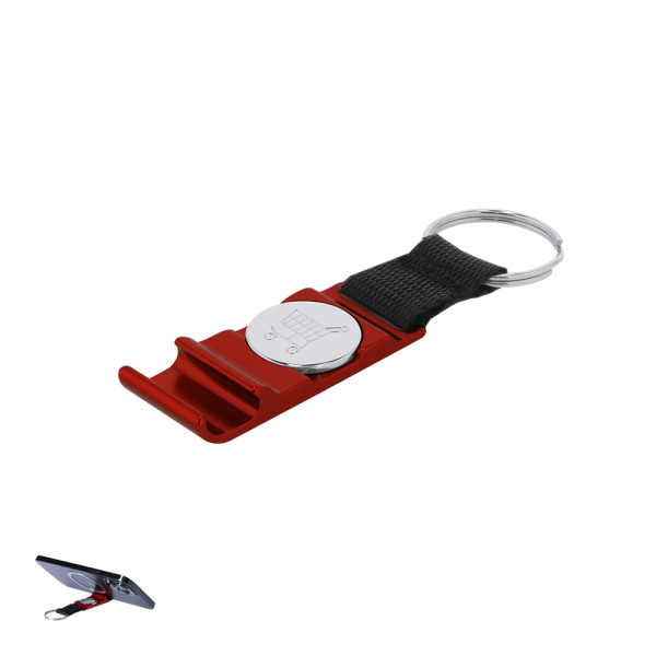 Munt-Sleutelhanger Houder Nevin