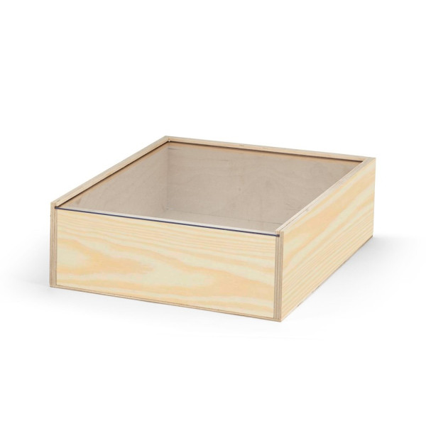 BOXIE CLEAR L. Houten doos L