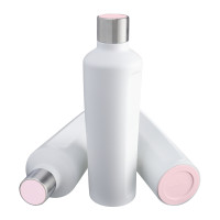 lichtmagenta, zilver, wit