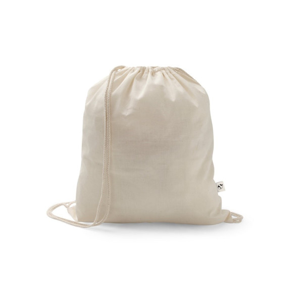 SALAMANCA. Rugzak van gerecycleerd katoen (70%) en polyester (30% rPET) (150 g/m²)