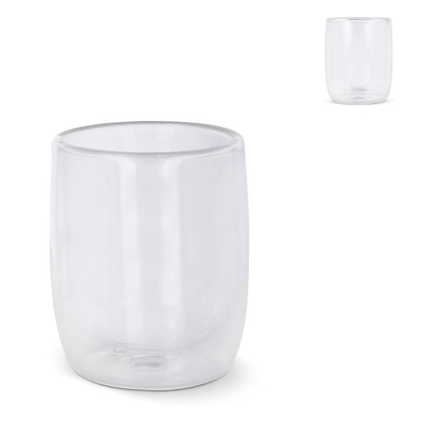 Dubbelwandig koffieglas Marian 230 ml