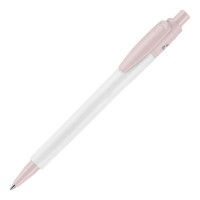 Wit / Pastel rose
