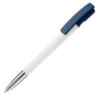 Wit / Donker Blauw