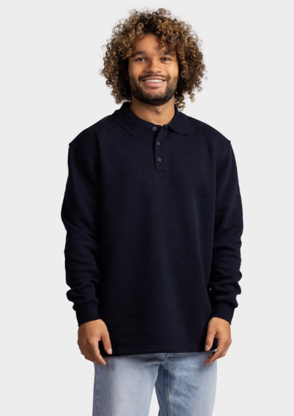 Lemon & Soda Polosweater With Open Hem