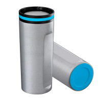 cyaan, zilver, wit