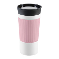 zwart, wit, lichtmagenta, roze