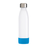 cyaan, zilver, wit