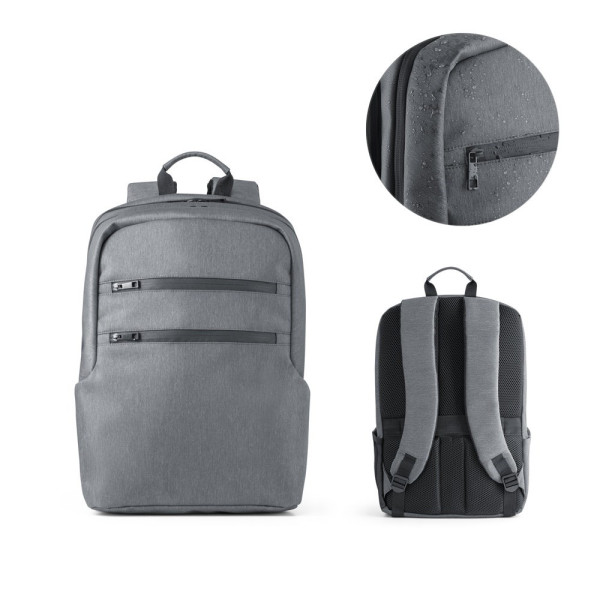 BROOKLYN. Waterdichte 2Tone Nylon 15'' laptoprugzak